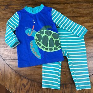 Mini Boden Sea Turtle Surf Suit